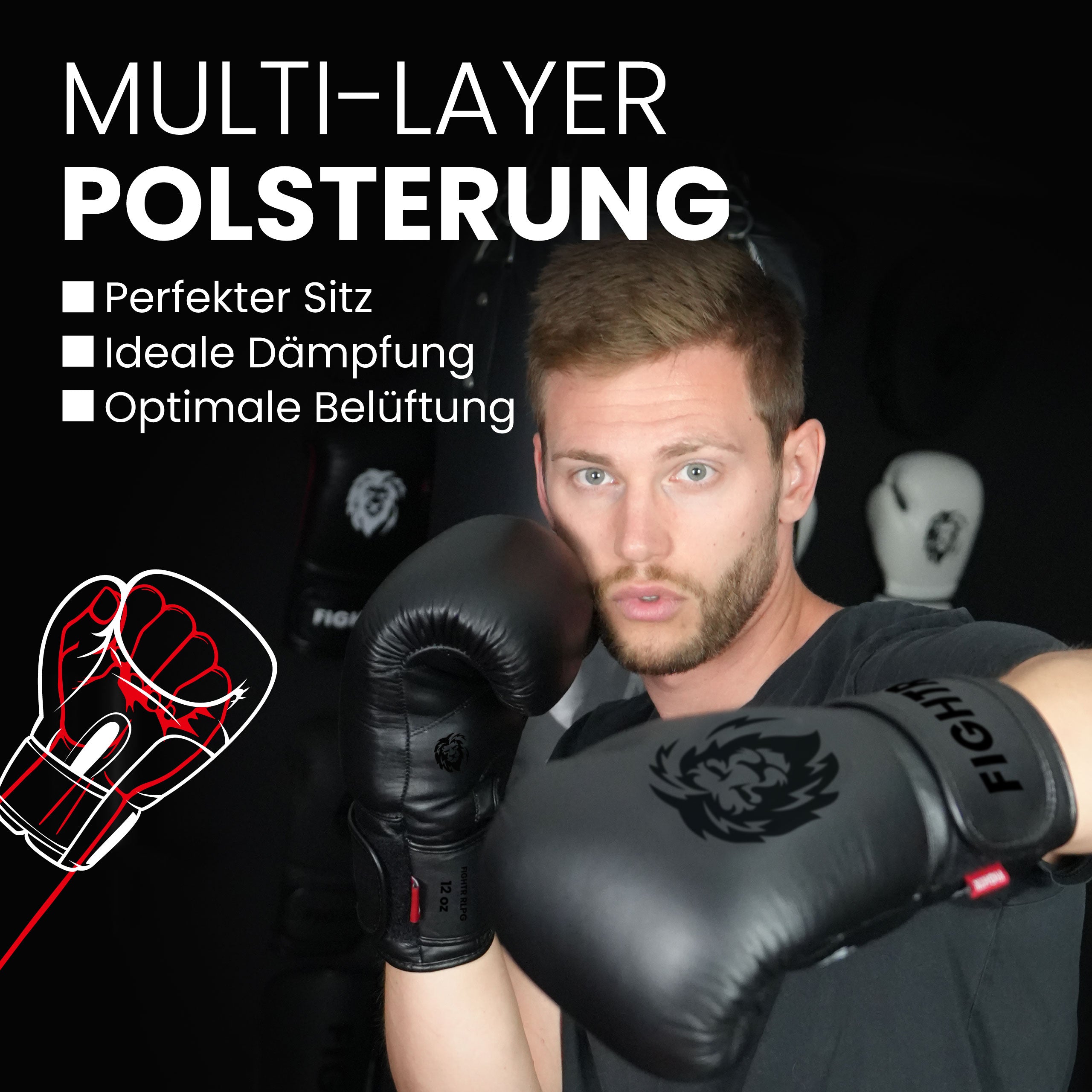 Guantes de boxeo FBG XIV