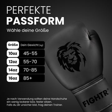 gewicht handschuhe Boxhandschuhe aus echtem Leder mit Anti-Platz-Garantie – FIGHTR