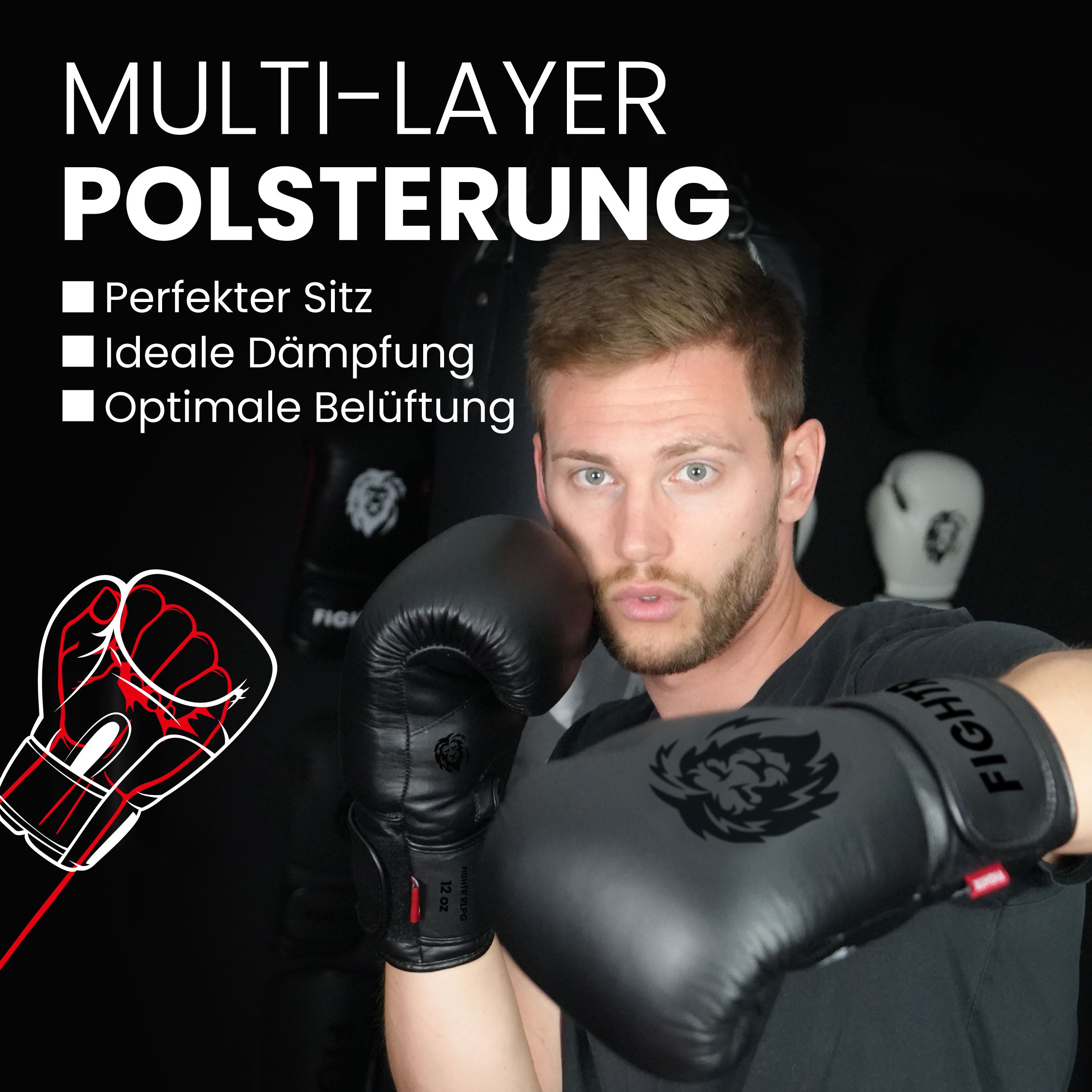 Guantes de boxeo FBG XIV