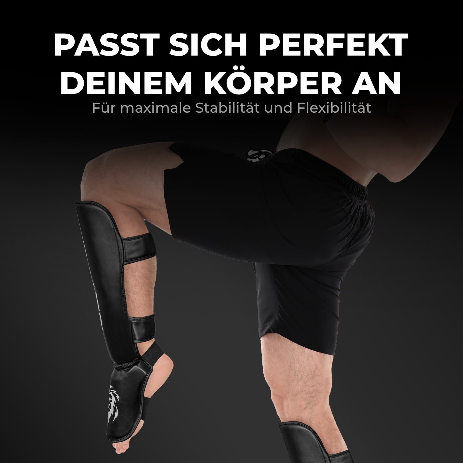 Dicke Schienbeinschoner Kickboxen Protect