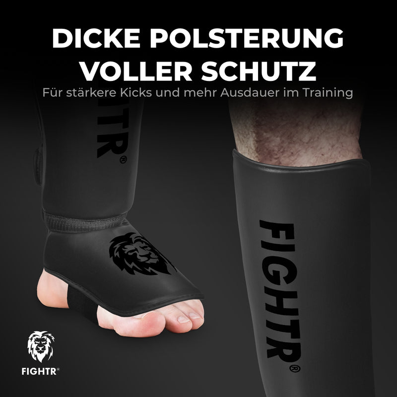 Dicke Schienbeinschoner Kickboxen Protect