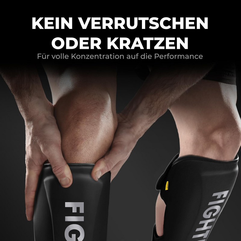 PRIME Schienbeinschoner Echtes Leder & extra Dick