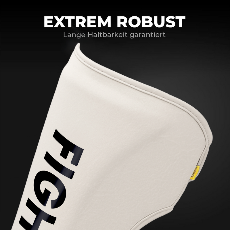 PRIME Schienbeinschoner Echtes Leder & extra Dick