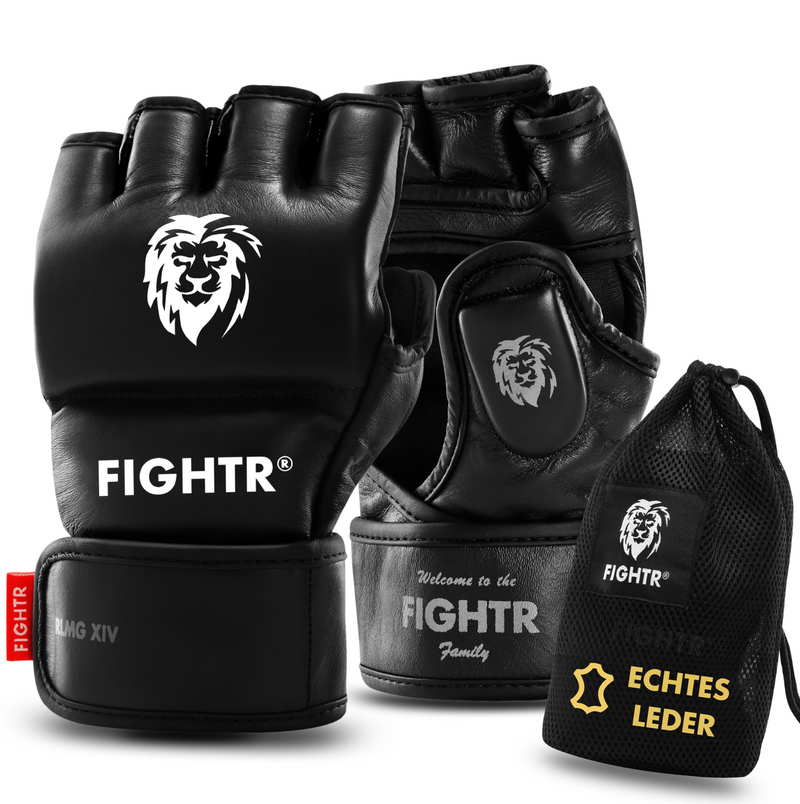 Pro MMA Training Handschuhe aus echtem Leder