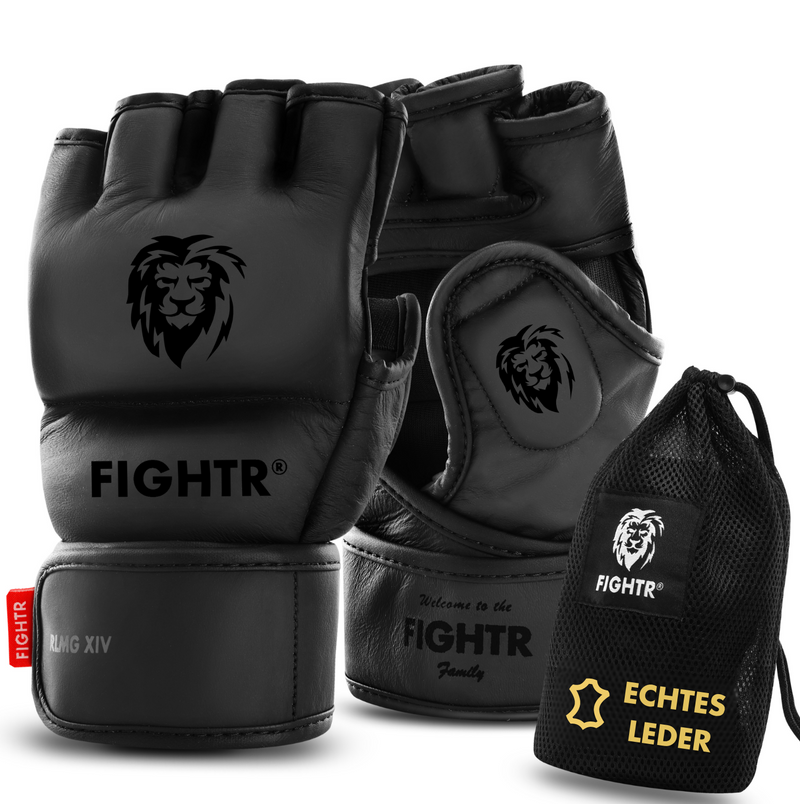 Pro MMA Training Handschuhe aus echtem Leder