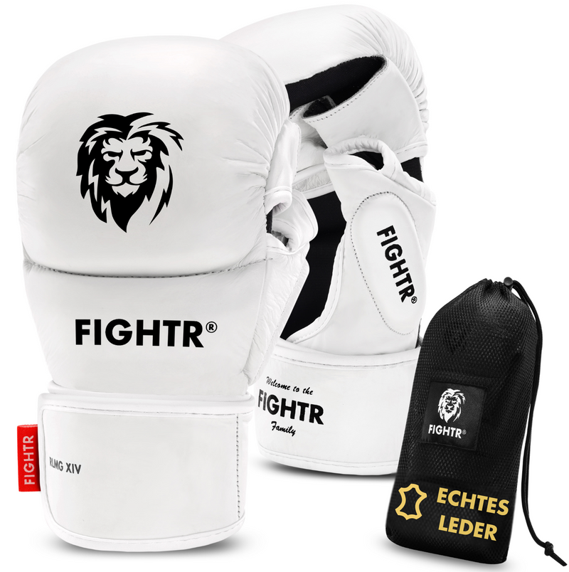 Pro MMA Sparring Handschuhe aus echtem Leder